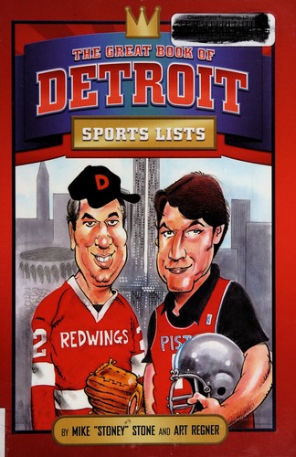 Cover for The great book of Detroit sports lists