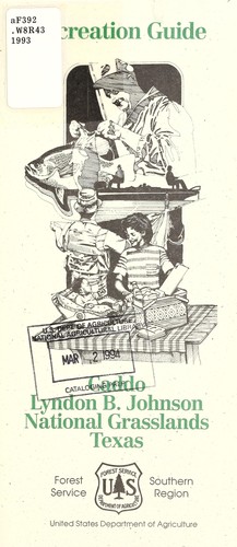 Cover for Recreation guide Caddo/Lyndon B. Johnson National Grasslands Texas