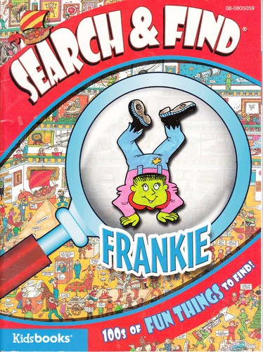 Cover for Search & Find Frankie