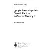 Cover for Lymphohaematopoietic Growth Factors in Cancer Therapy (ESO Monographs)