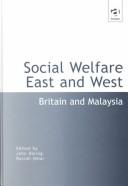 Cover for Social welfare east and west