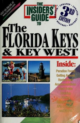 Cover for The Insiders' Guide to the Florida Keys & Key West
