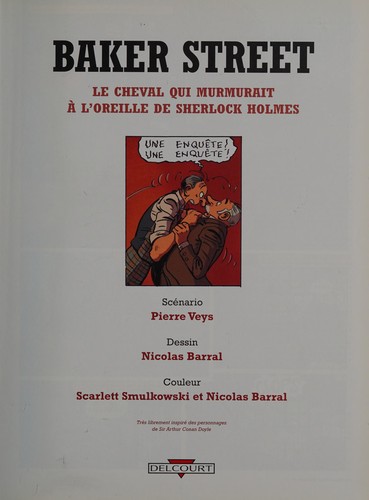 Cover for Le cheval qui murmurait à l'oreille de Sherlock Holmes