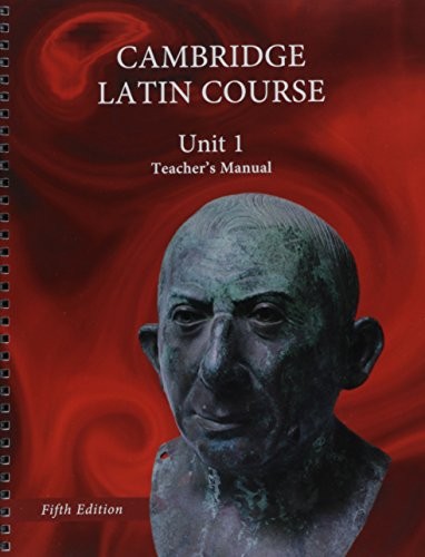 Cover for North American Cambridge Latin Course Unit 1 Teacher's Manual
