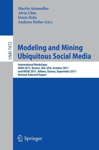 Cover for Modeling and Mining Ubiquitous Social Media