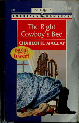 Cover for The right cowboy's bed