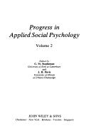 Cover for Progress in Applied Social Psychology (Progress in Applied Social Psychology Se)
