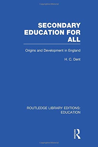 Cover for Secondary Education for All
