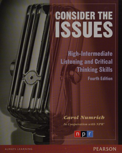 Cover for Consider the issues