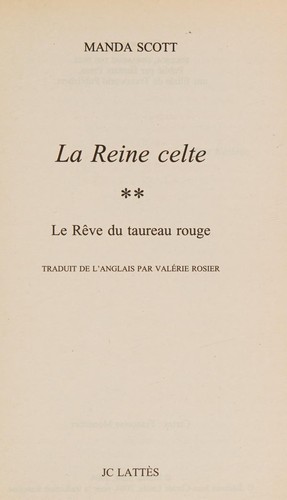 Cover for Le rêve du taureau rouge