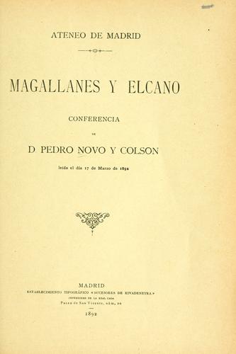 Cover for Magallanes y Elcáno