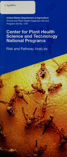 Cover for Center for Plant Health Science and Technology national programs