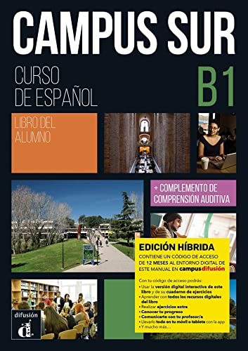 Cover for Campus Sur B1 Ed. híbrida L. del alumno