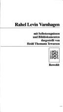 Cover for Rahel Levin Varnhagen