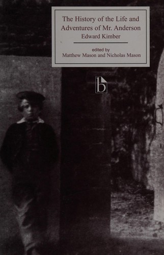 Cover for History of the Life and Adventures of Mr. Anderson