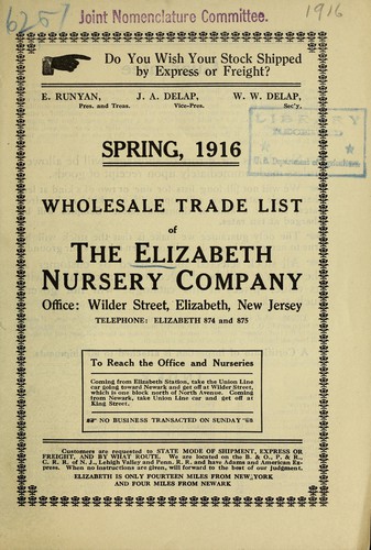 Cover for Spring, 1916