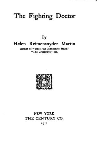 Cover for The Fighting Doctor