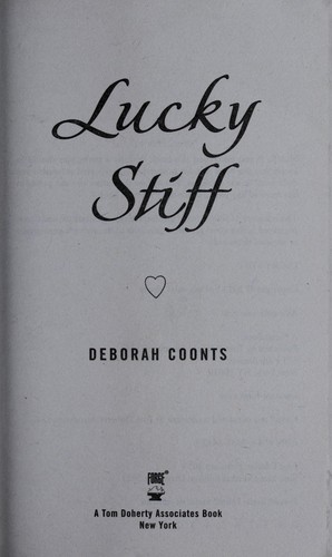 Cover for Lucky stiff