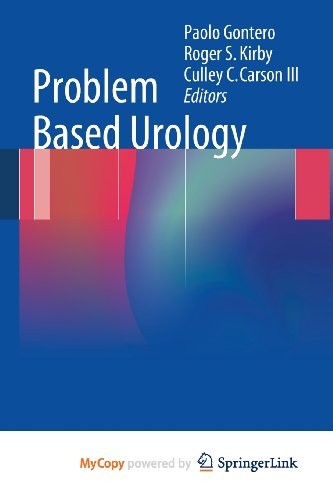 Cover for Problem Based Urology