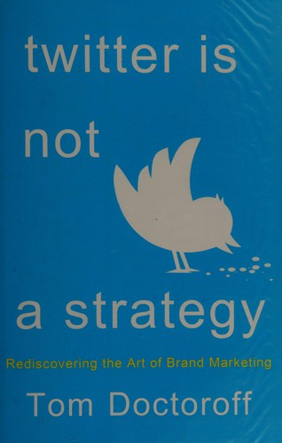 Cover for Twitter is not a strategy