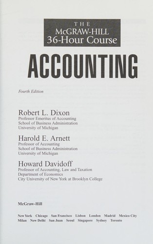 Cover for The McGraw-Hill 36-hour course