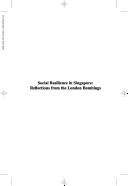 Cover for Social resilience in Singapore