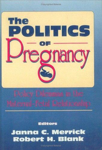 Cover for The politics of pregnancy