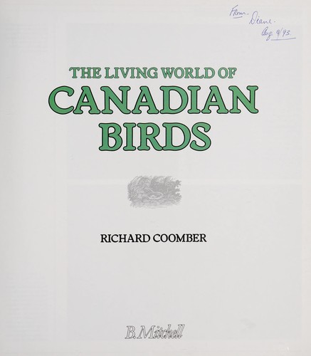 Cover for The living world of canadian birds