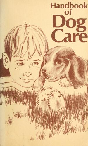 Cover for Handbook of dog care