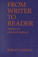 Cover for From Writer to Reader