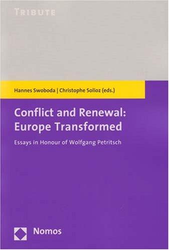 Cover for Conflict and Renewal: Europe Transformed