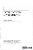 Cover for International investments