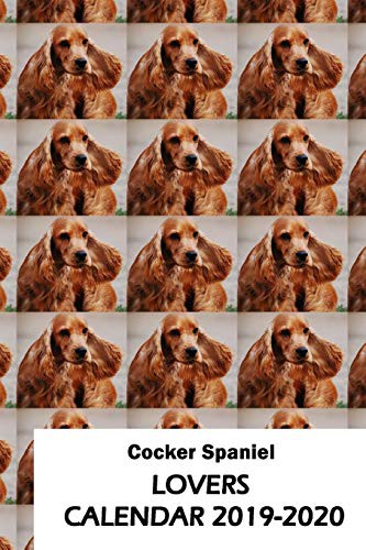 Cover for Cocker Spaniel Lovers Calendar 2019-2020