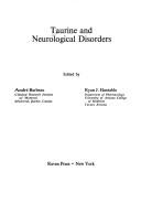 Cover for Taurine and neurological disorders