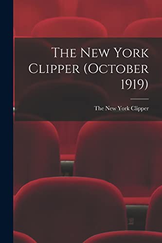 Cover for The New York Clipper