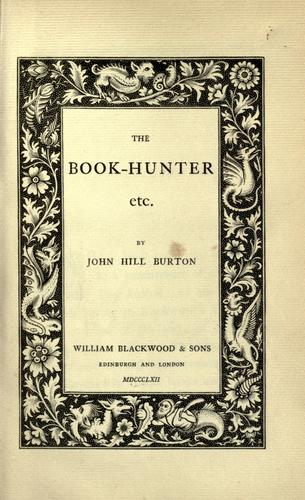 Cover for The book-hunter, etc.