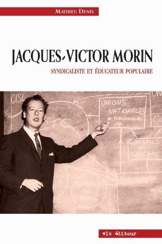 Cover for Jacques-Victor Morin