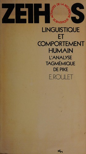 Cover for Linguistique et comportement humain