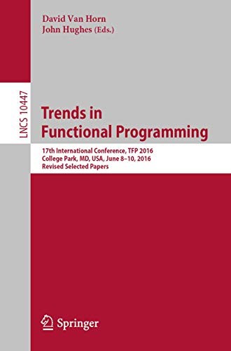 Cover for Trends in Functional Programming