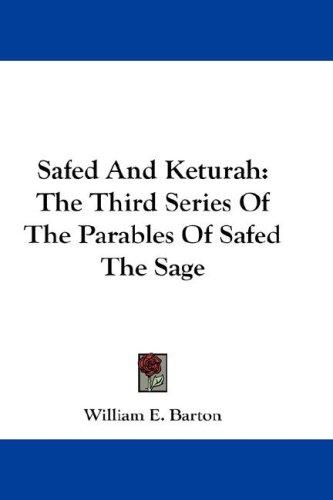 Cover for Safed And Keturah