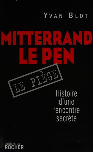 Cover for Mitterrand, Le Pen