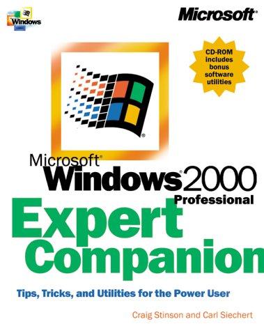 Cover for Microsoft(r) Windows(r) 2000 Professional Expert Companion
