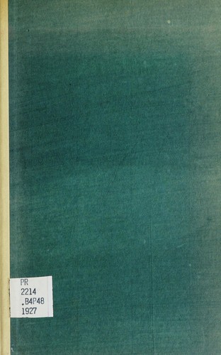 Cover for Phillida and Coridon, and other pastorals
