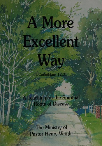 Cover for A more excellent way (1 Corinthians 12:31)