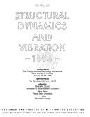 Cover for Structural Dynamics and Vibration, 1994