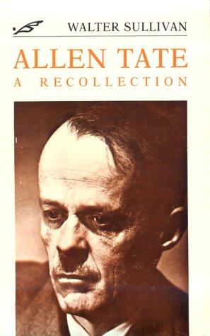 Cover for Allen Tate