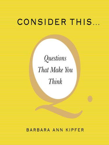 Cover for Consider This...