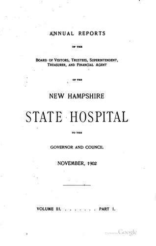 Cover for Reports