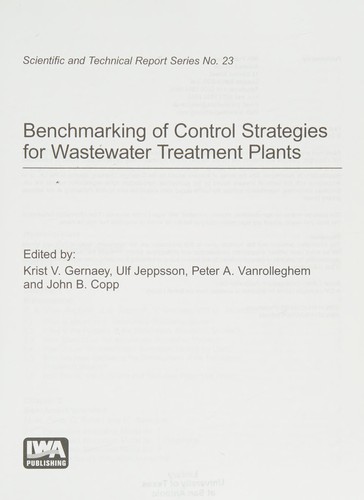 Cover for Benchmarking of Control Strategies for Wastewater Treatment Plants