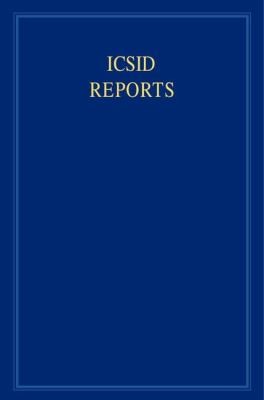 Cover for Icsid Reports